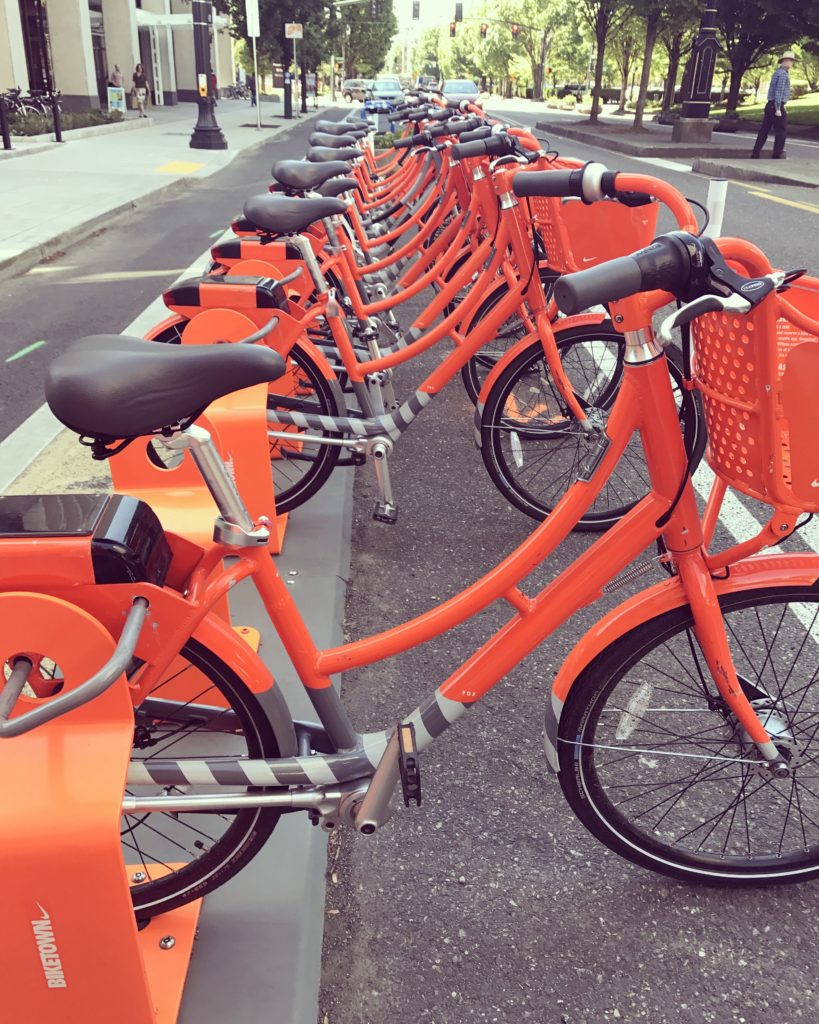 Portland's Biketown Bikes